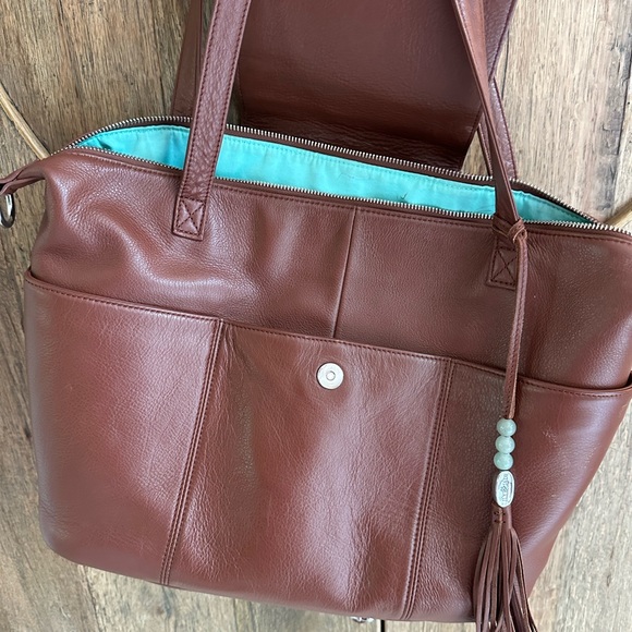 Lily Jade Diaper Bag 💼 - Genuine Leather - Picture 6 of 11